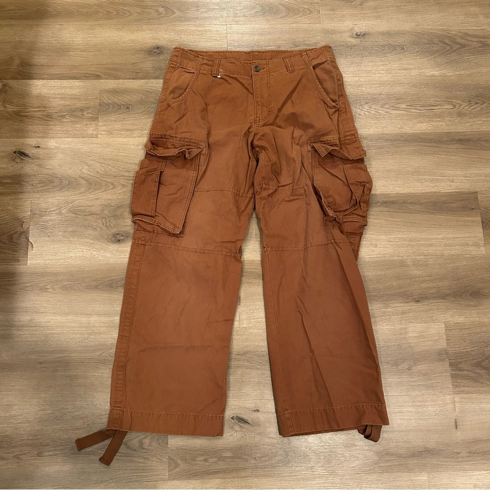 No Boundaries Brown Cargo Pants